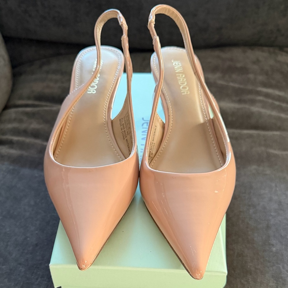 Jenn Ardor sling back kitten pumps